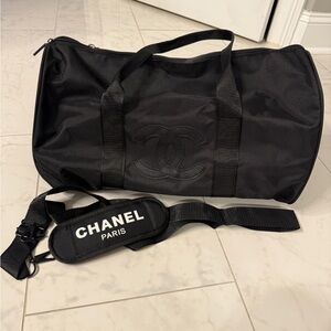 CHANEL Classic Black Duffel Bag